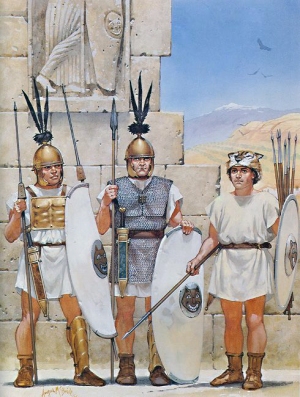Legionarios en Hispania (Angus McBride).